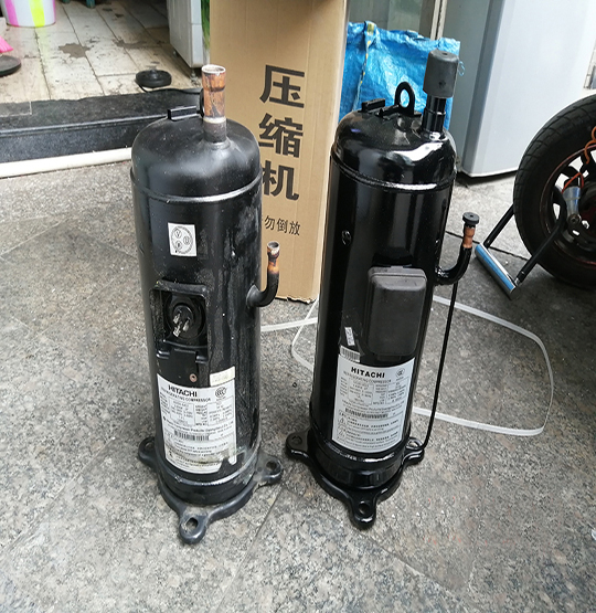 沙洋中央空调压缩机的更换维修